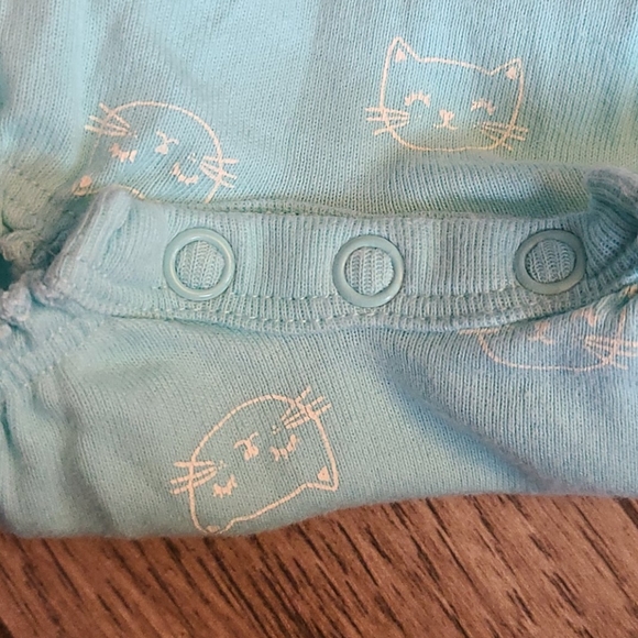 ☃️Kitty Blue Bubble Romper - Picture 5 of 8